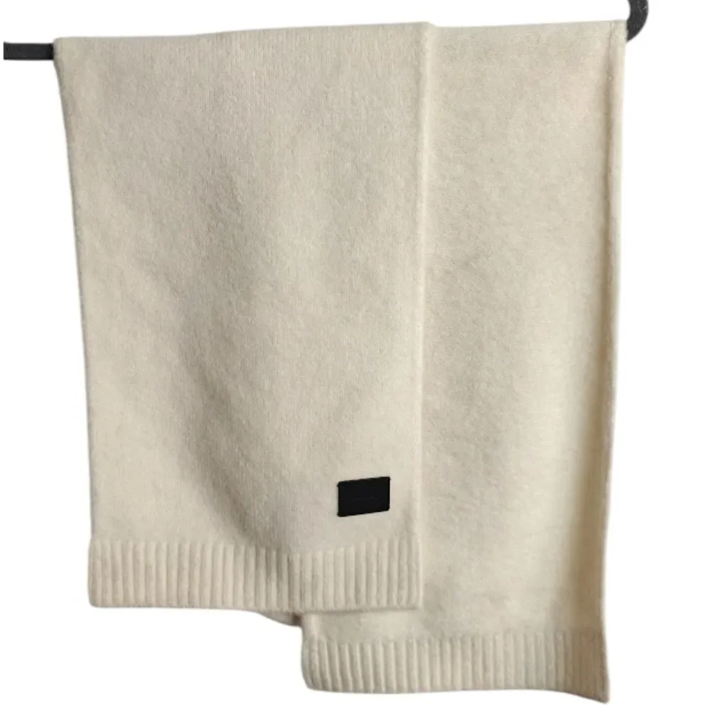 All Saints Cream Scarf
